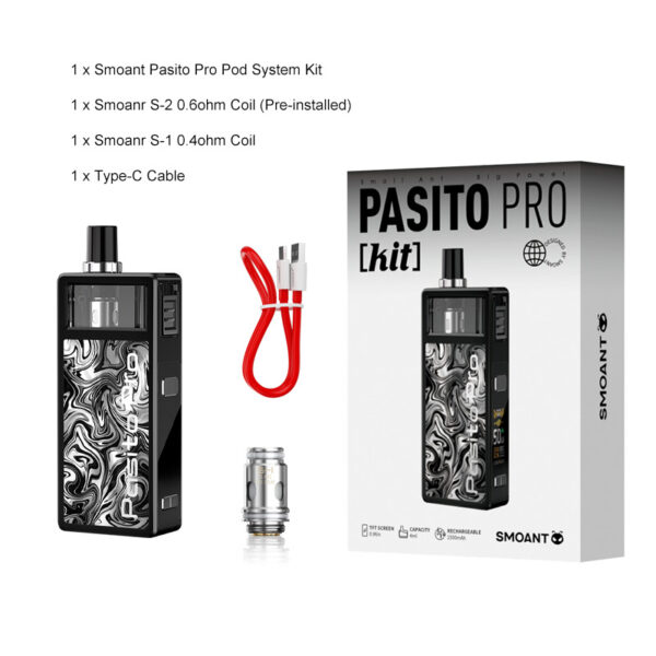 Smoant Pasito Pro Pod System Kit 1500mAh 4ml (SALE)