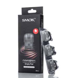 SMOK Novo 4 Mini Empty Pod Cartridge 2ml (3pcs/pack)