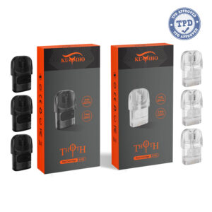 Kumiho THOTH Series Side Filling Pod Cartridge For THOTH T, THOTH T PRO, THOTH G, THOTH G Lite, THOTH C, THOTH S, THOTH B,THOTH Q & Q Pro Pod 2ml / 3ml (3pcs/pack)