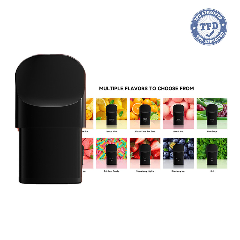Kumiho THOTH Series Prefilled Disposable Pod Cartridge for THOTH C, THOTH G,THOTH G Lite,THOTH S,THOTH T,THOTH T Pro, THOTH B Kit 2ml (2pcs/pack)