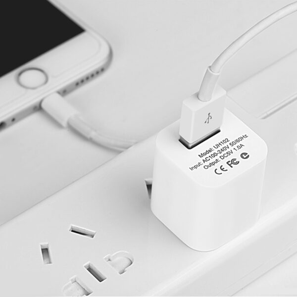 HOCO UH102 Smart Fast Charger For 7/7 Plus/6S/6S Plus/6 Plus/6/SE (2020)/ 11/ 11Pro/11ProMax/XsMax,/XR/ XS/X/8/8 Plus/ AirPods/Ipad/Samsung/LG/HTC/Huawei/Moto/xiao MI and More