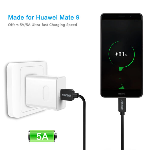 CHOETECH AC0010 HUAWEI Super Charge Cable Fast Charging